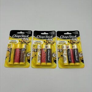 ChapStick Illuminations Minions Banana-Nana Lip Balm, Lip Care 3-Pack Lot of 3